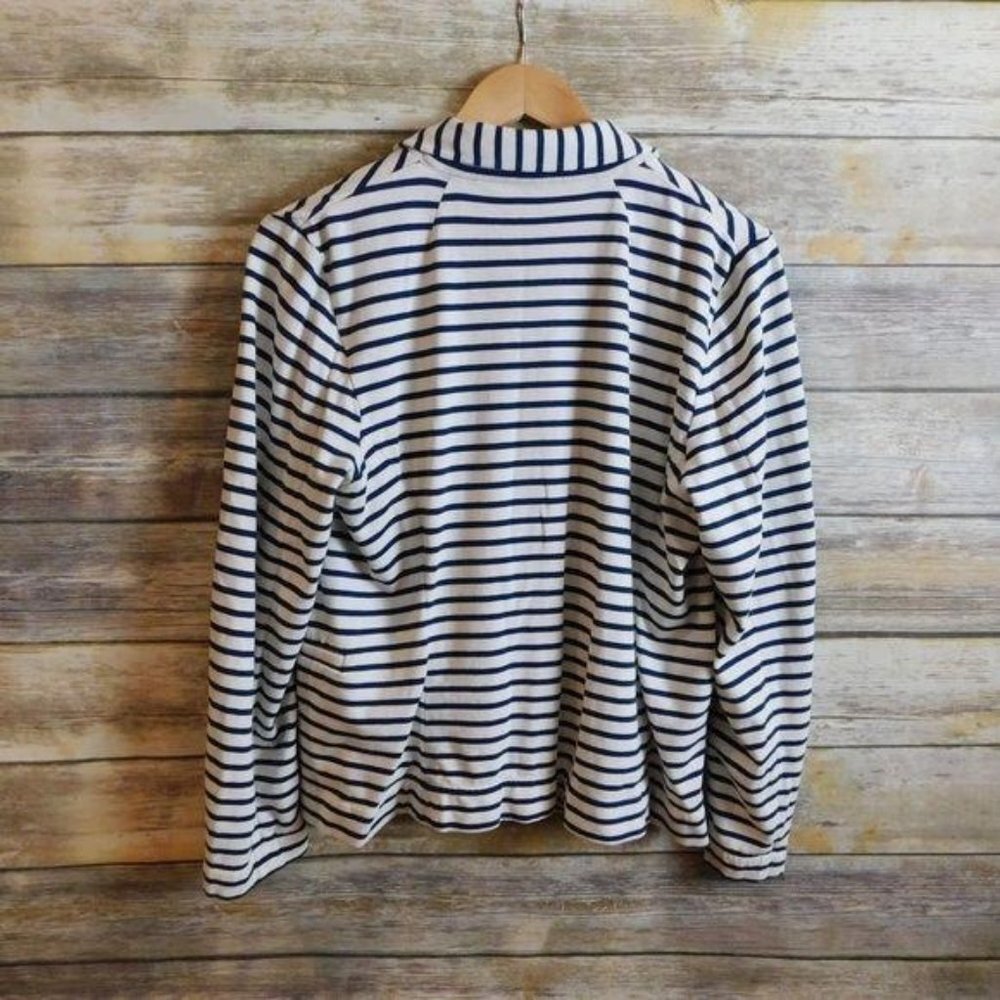 J. Crew Nautical Blazer Size L - Picture 3 of 4